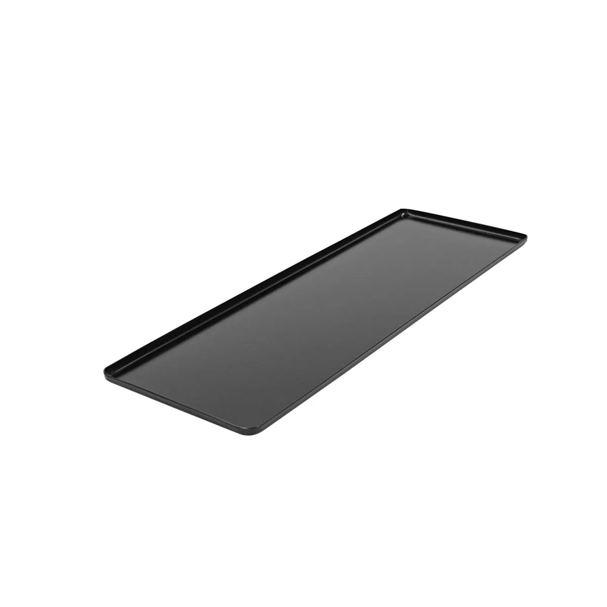 Schneider Vassoio rettangolare in alluminio; 60x20x1 cm (LxLxH); nero; rettangolare - immagine 1