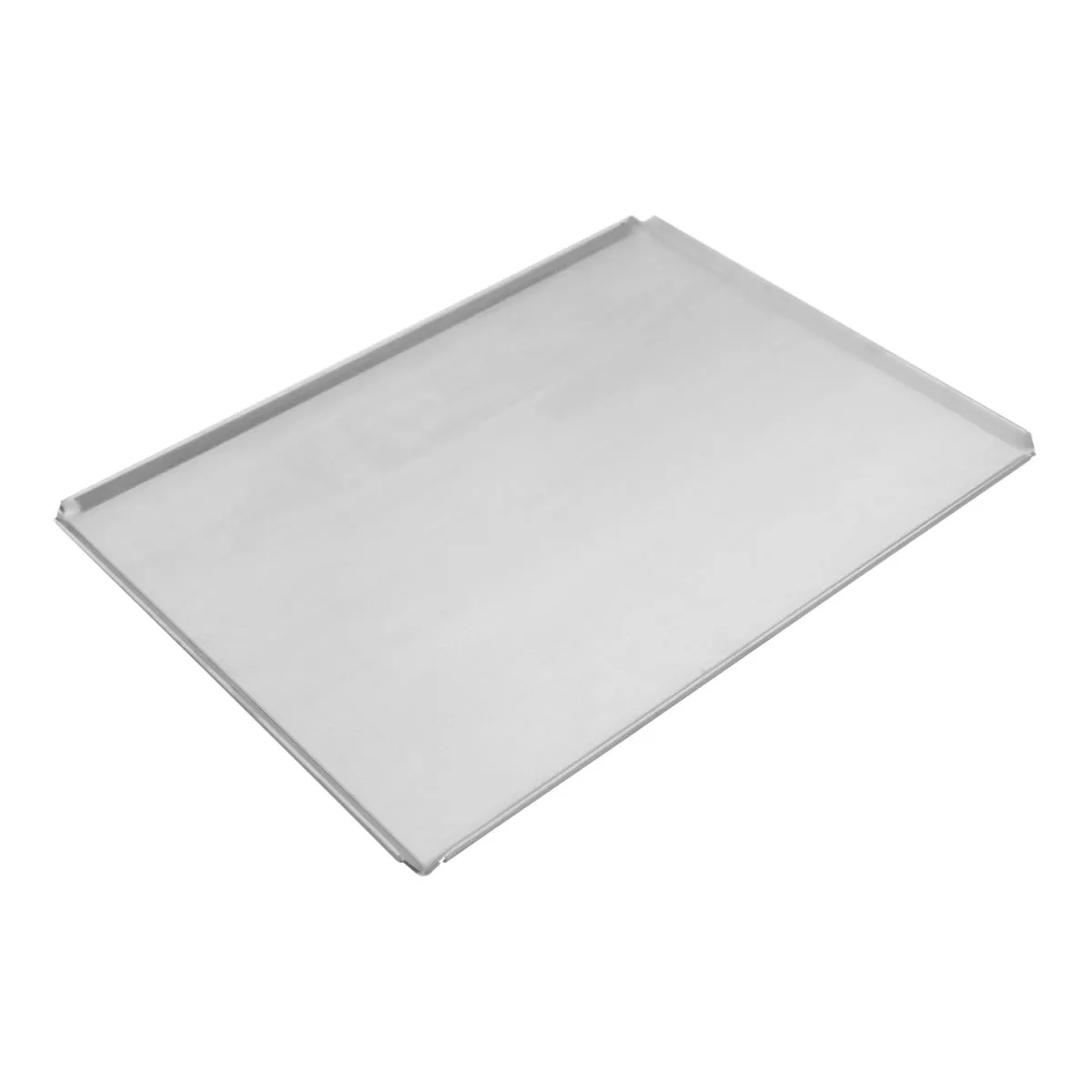 Schneider Teglia da forno in alluminio con bordo; 40x30x1 cm (LxLxH); argento; rettangolare - immagine 1