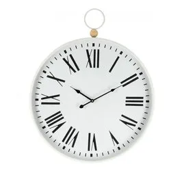 Orologio da parete (60x6cm) MATHYS Bianco 0182480 - immagine 1
