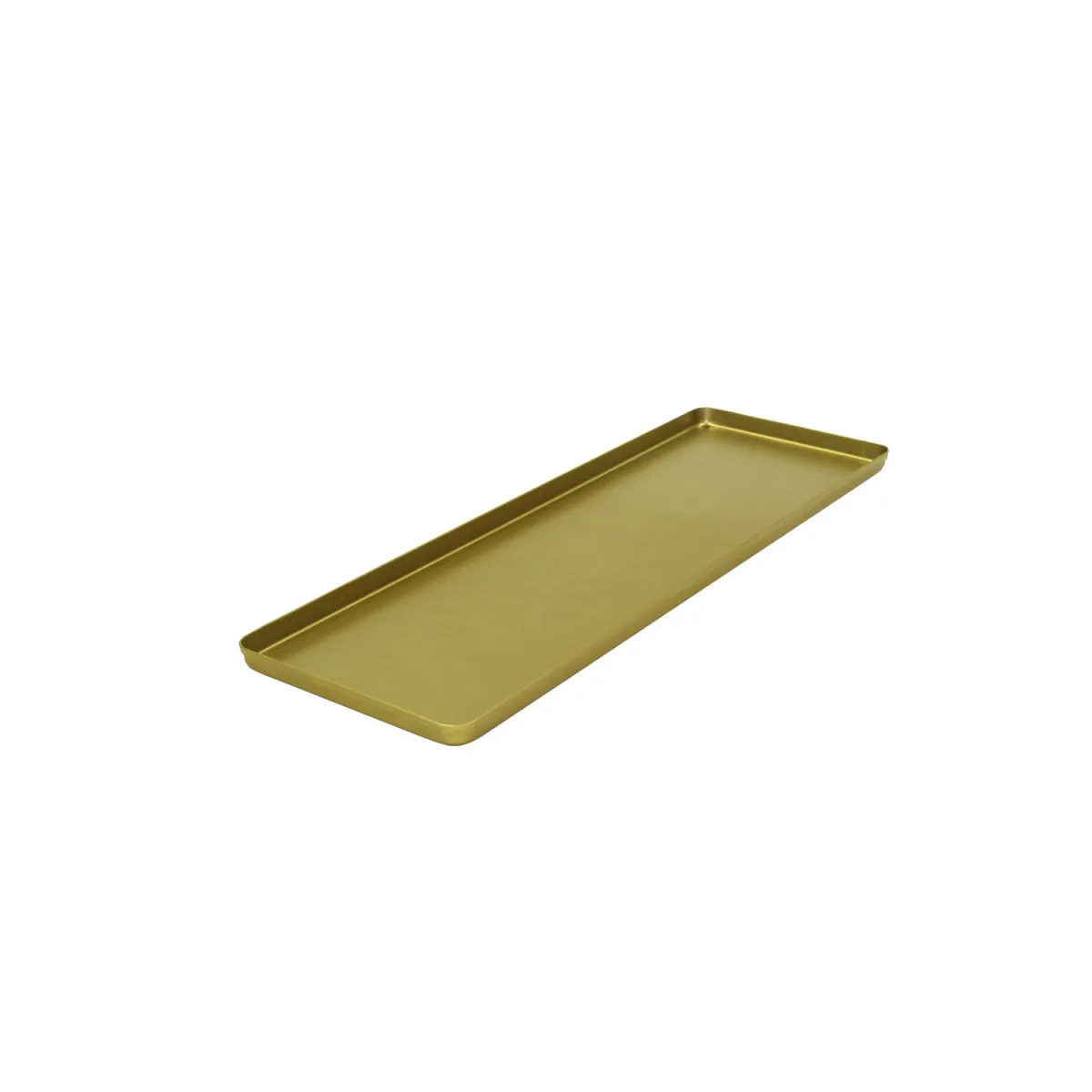Schneider Vassoio rettangolare in alluminio; 60x20x2 cm (LxLxH); oro; rettangolare - immagine 1