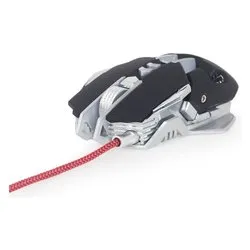 Mouse Gaming Programmable Black e Silver MUSG 05 - immagine 1