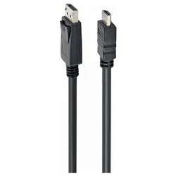 Cavo adattatore CABLEXPERT Black 1m CC DP HDMI 1M - immagine 1