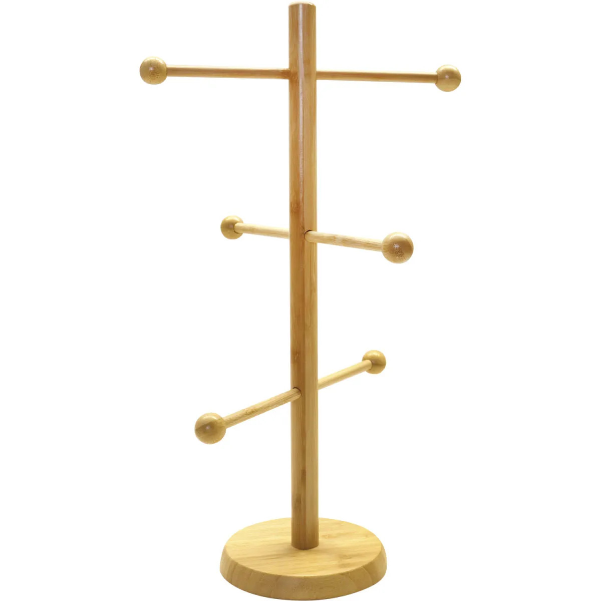 Schneider Supporto per bretzel/salsicce in bambù; 15x50 cm (ØxH); naturale - immagine 1