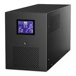 Gruppo di continuità 3000VA ENERGENIE LCD Black EG UPS 036 - immagine 1