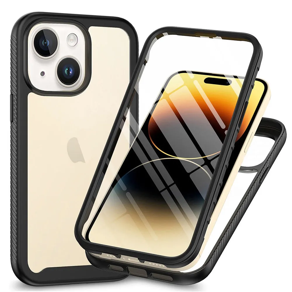 Custodia per Apple iPhone 15 Plus, Techsuit, Defense360 Pro, Nera - immagine 1