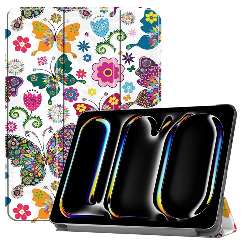 Custodia per Apple iPad Pro 11 (2024), Techsuit, FoldPro Butterfly, Multicolore - immagine 1