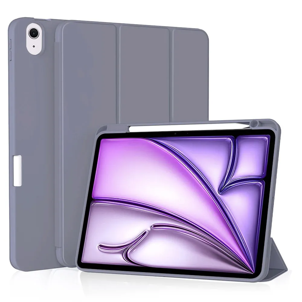 Custodia per Apple iPad Air 11 (2026) / iPad Air 11 (2025) / Air 11 (2024), Techsuit, Flex Trifold, Viola - immagine 1