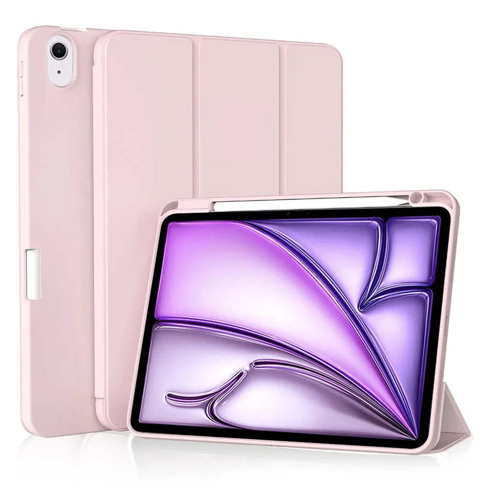 Custodia per Apple iPad Air 11 (2026) / iPad Air 11 (2025) / Air 11 (2024), Techsuit, Flex Trifold, Rosa - immagine 1