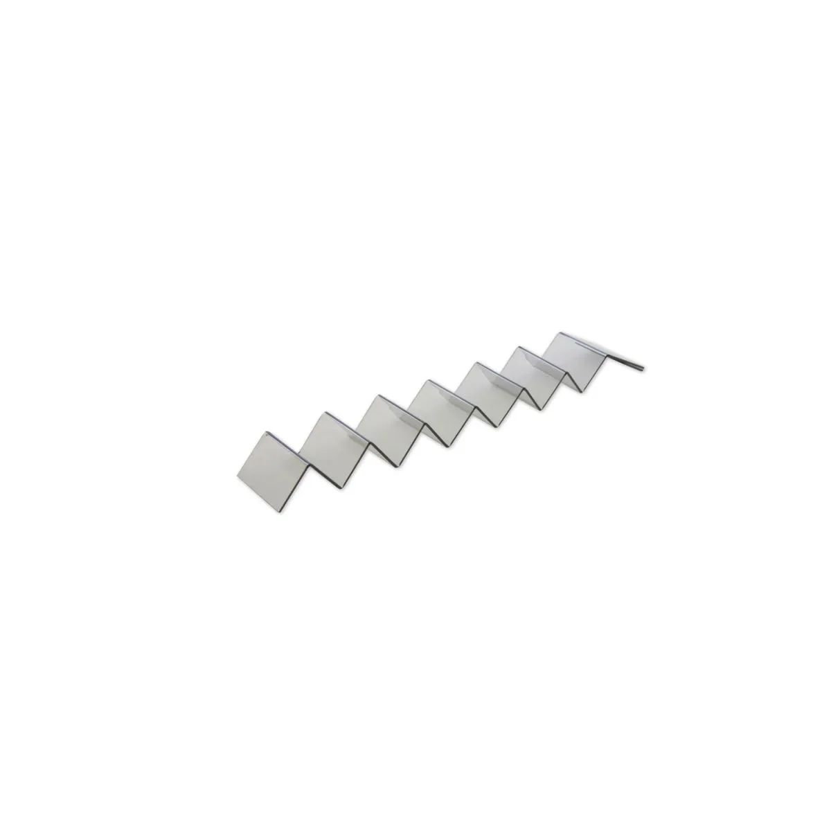 Schneider Vassoio a onda per esposizione; 58x8.5 cm (LxL); trasparente - immagine 1