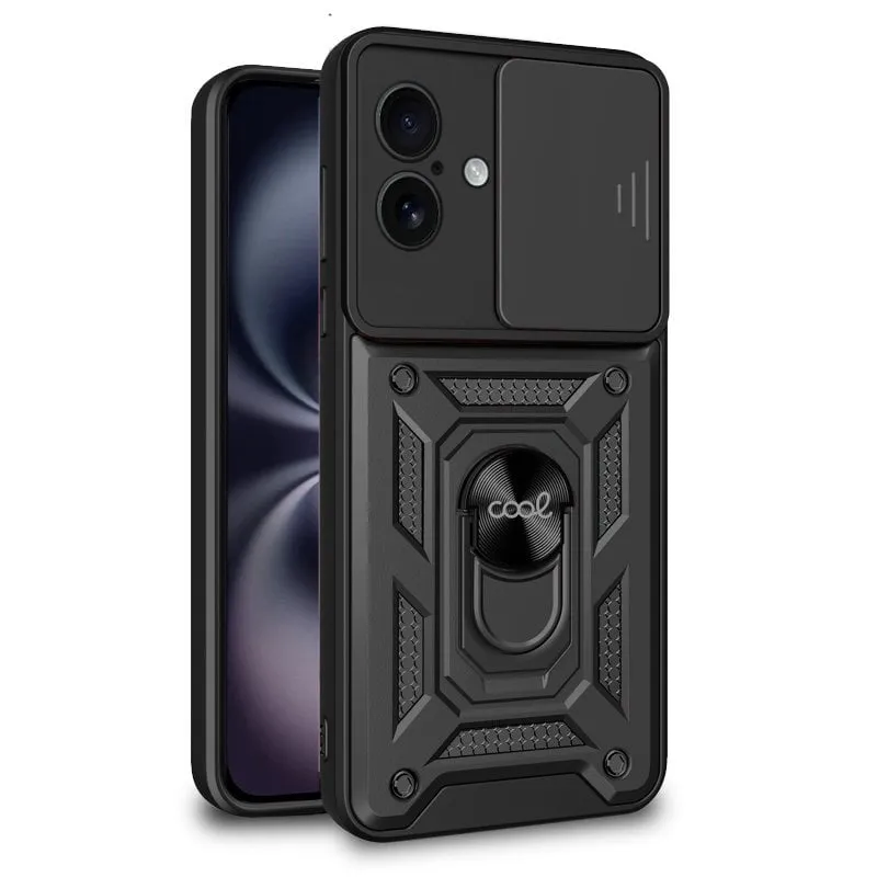 Custodia rigida nera per iPhone 16 - immagine 1