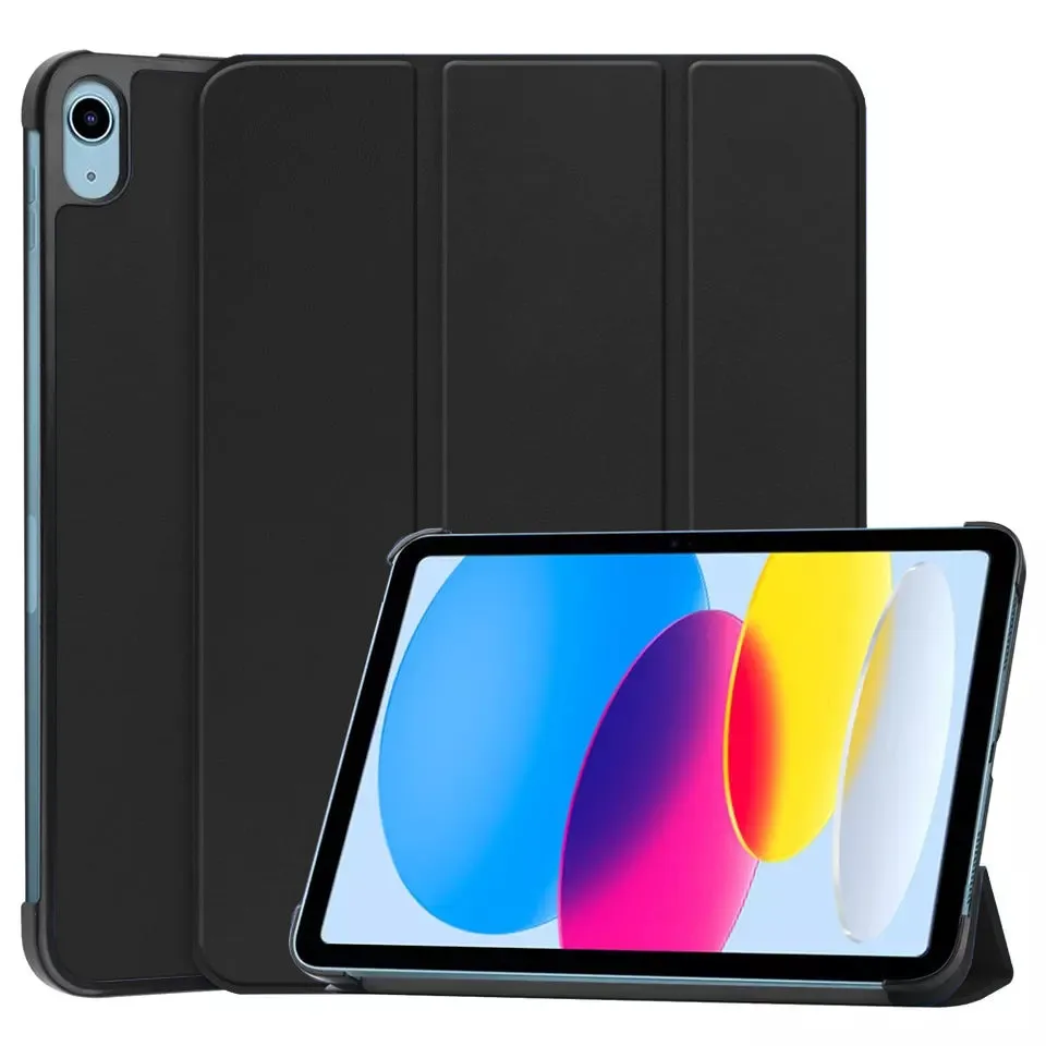 Custodia per Apple iPad (2025) / (2022), Techsuit, FoldPro, Nera - immagine 1