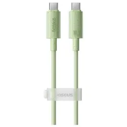 Cavo USB C HABITAT 100W Green 2m P10360202631 01 - immagine 1