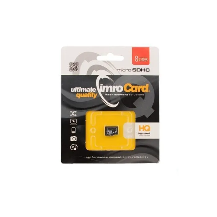 Scheda di memoria microSDHC Imro, 8Gb, Classe 10 - immagine 1