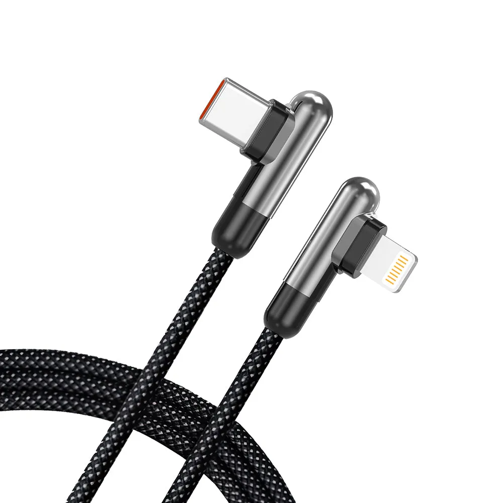 Cavo Dati e Ricarica USB-C - Lightning Lito LD13CL, 30W, 1m, Nero - immagine 1