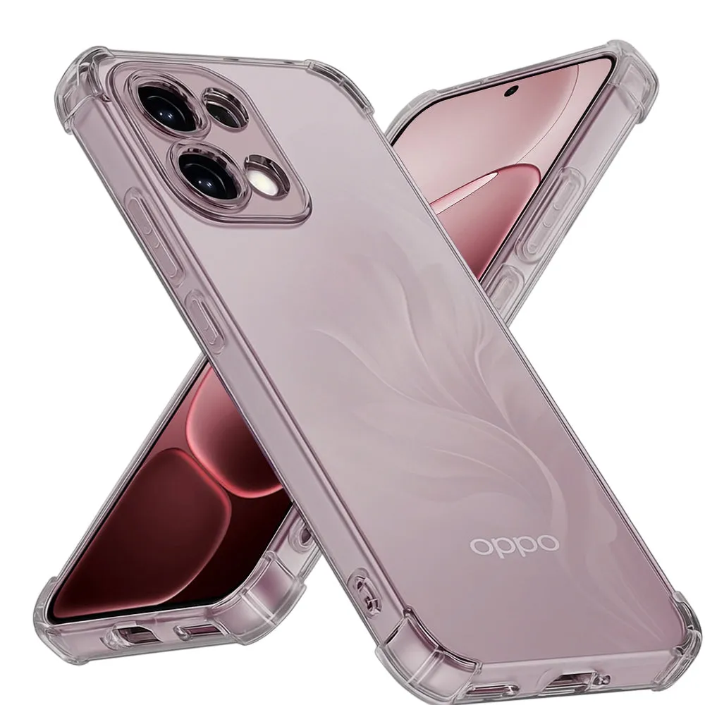 Custodia per Oppo A6 Pro 5G / A6 Pro 4G, Techsuit, Shockproof Clear, Fumè - immagine 1
