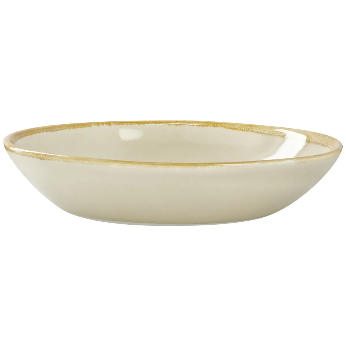 6x PULSIVA Piatto Glaze 2.0 fondo; 900 ml, 22x4.8 cm (ØxH); sabbia; rotonda; 6 pz. / Pacco - immagine 1