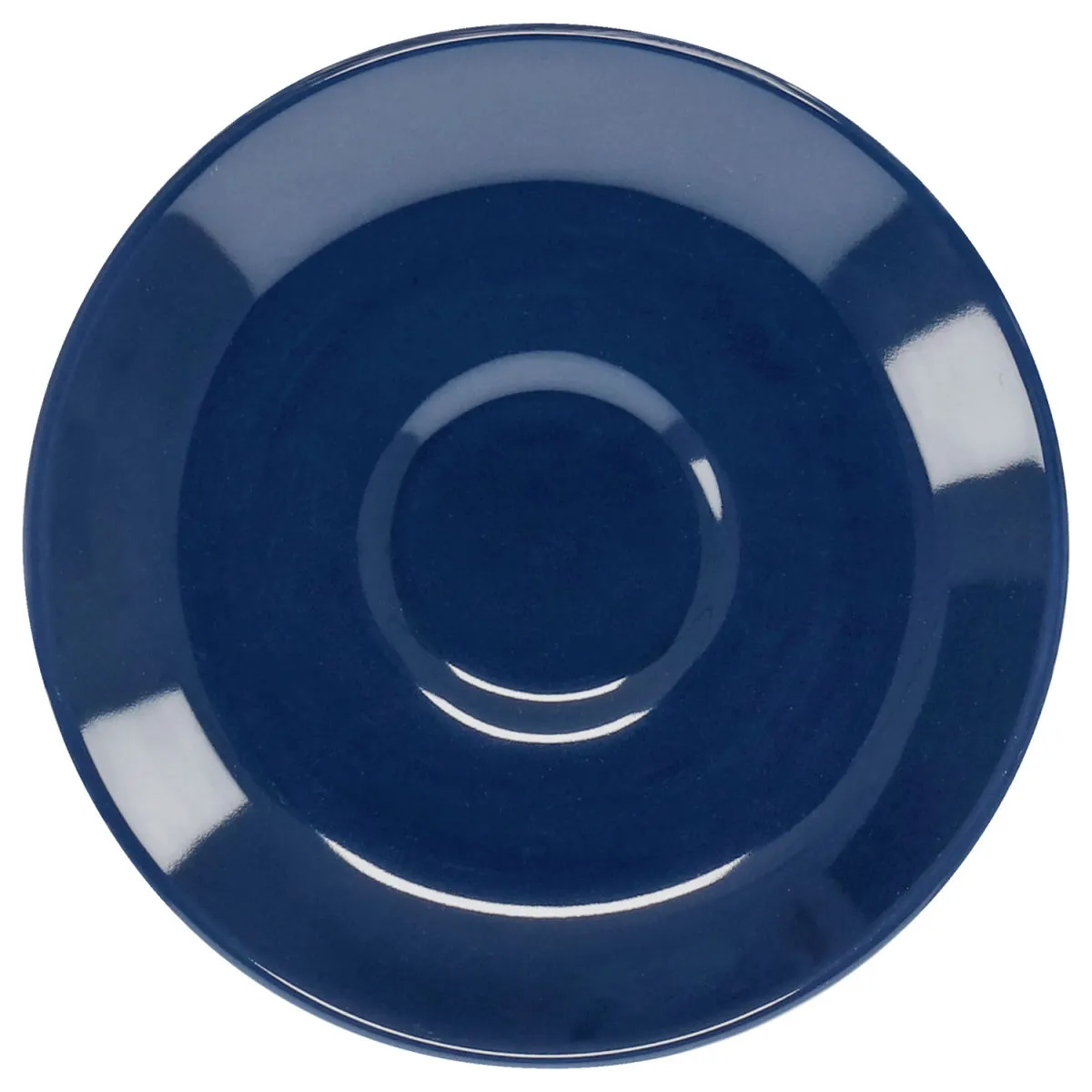 6x PULSIVA Piattino tazzina caffè Joy 2.0; 12.5 cm (Ø); blu; rotonda; 6 pz. / Pacco - immagine 1