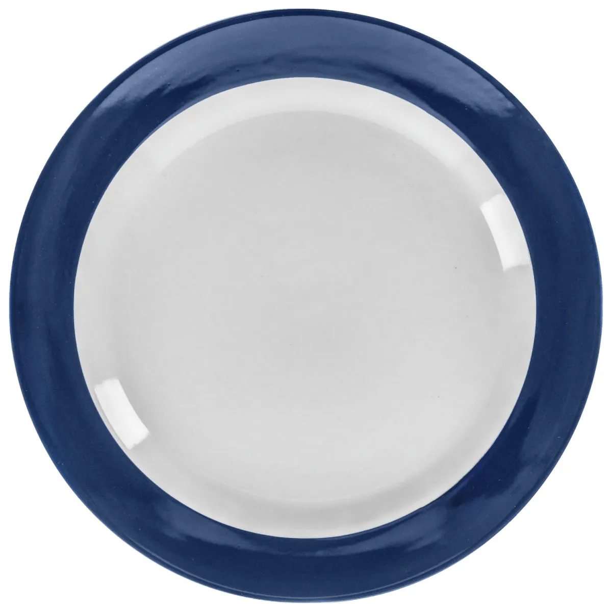 6x PULSIVA Piatto Joy 2.0 piano; 21 cm (Ø); blu; rotonda; 6 pz. / Pacco - immagine 1