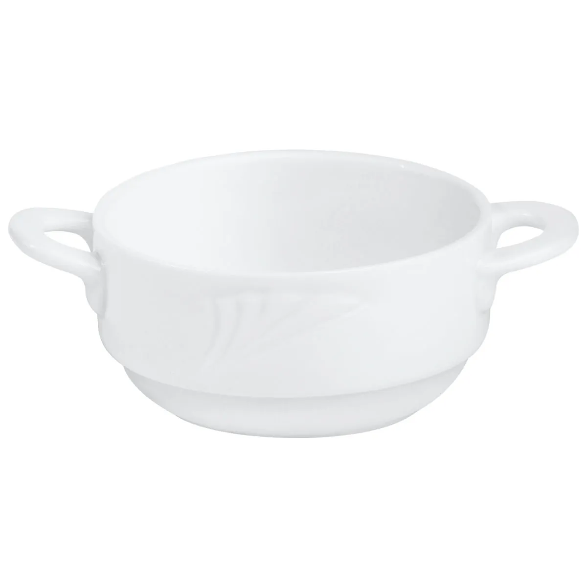 6x PULSIVA Tazza consommè Swing 2.0; 220 ml, 10x5 cm (ØxH); bianco; rotonda; 6 pz. / Pacco - immagine 1