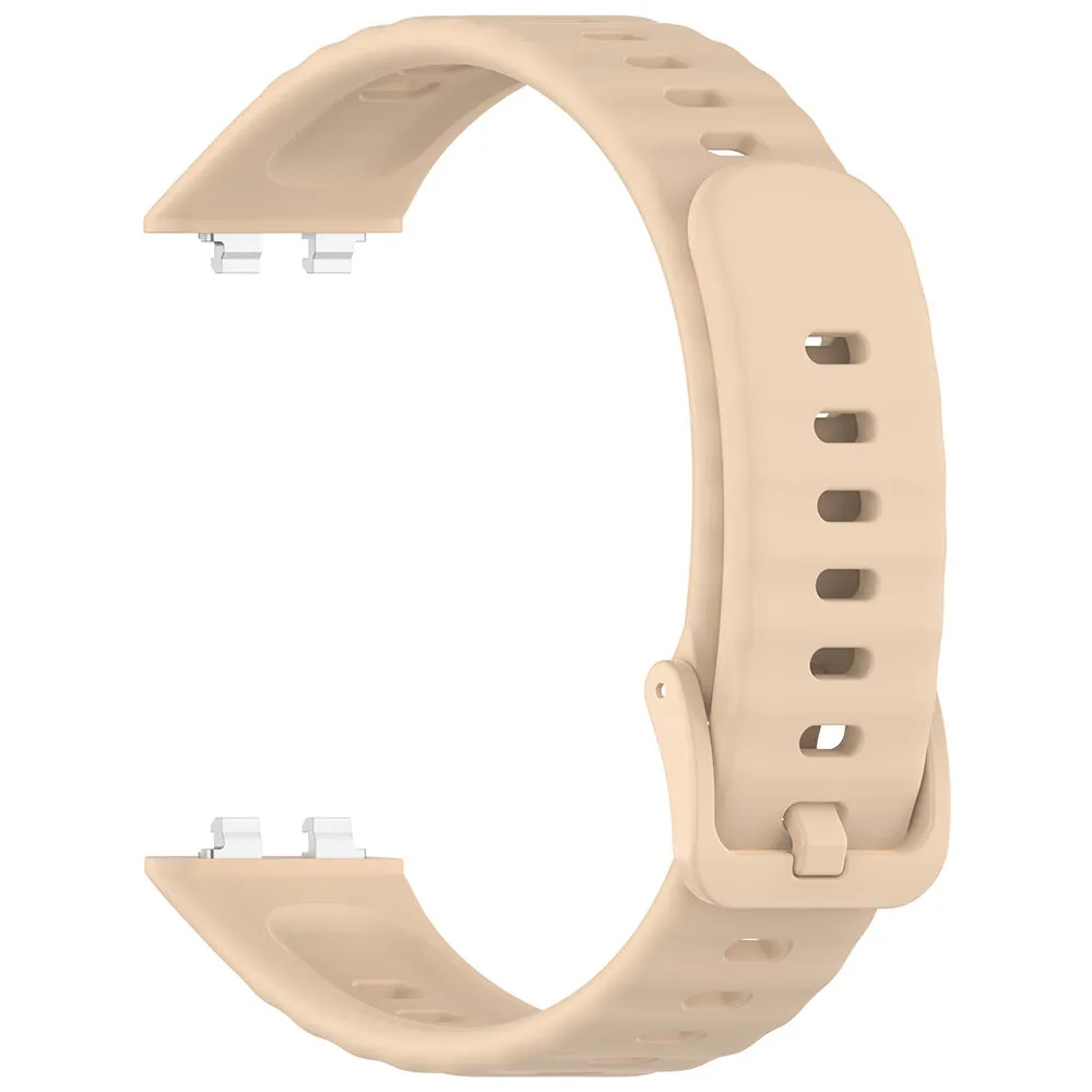 Cinturino Techsuit W082 per Huawei Band 11 / 11 Pro, Beige - immagine 1