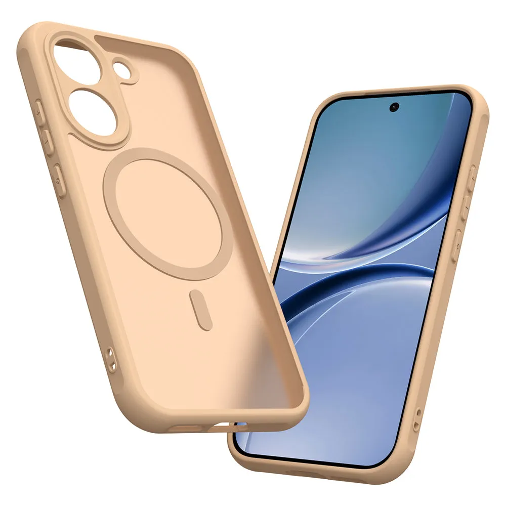 Custodia MagSafe per Xiaomi Poco X8 Pro, Techsuit, HaloFrost II, Oro - immagine 1