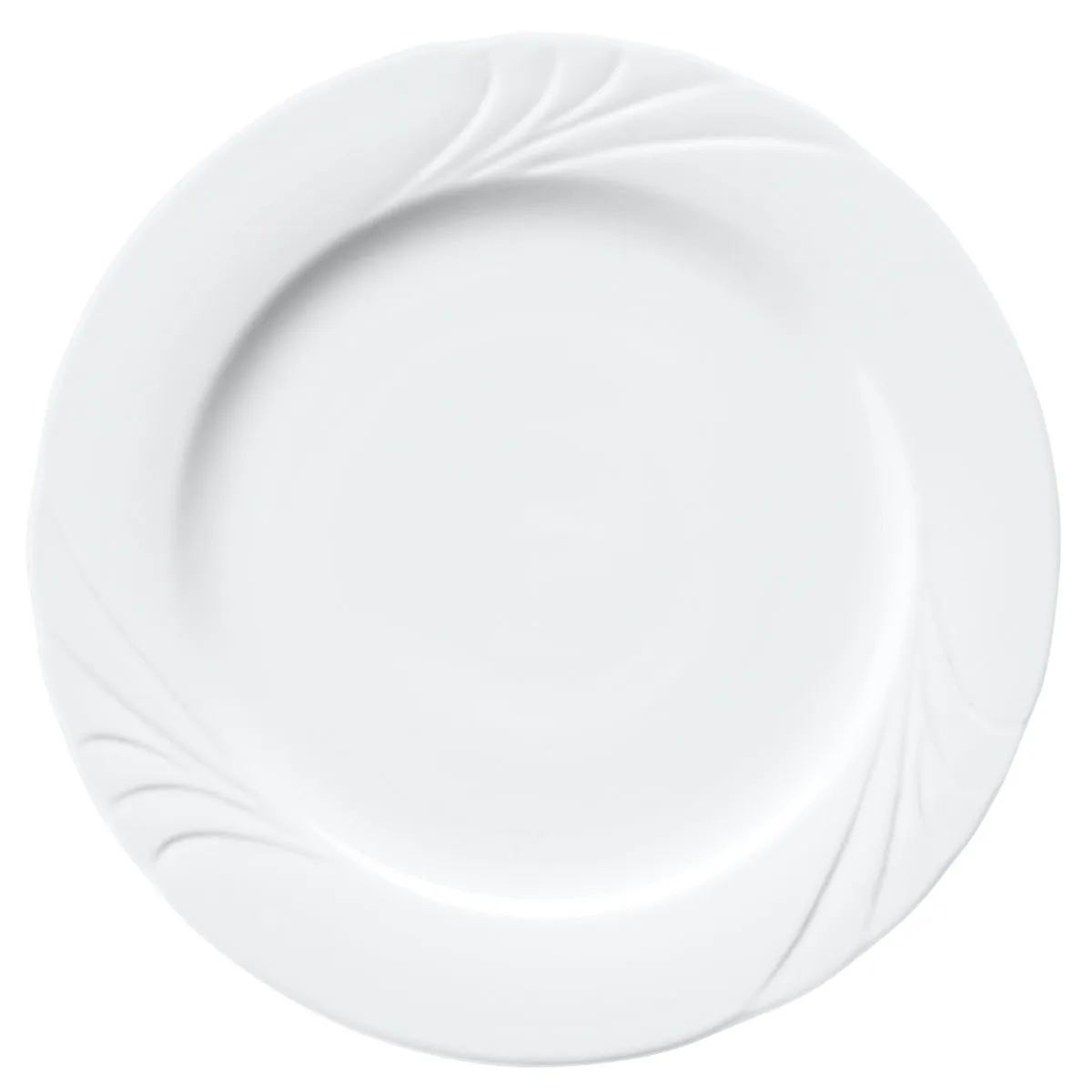 6x PULSIVA Piatto Swing 2.0 piano; 28.5 cm (Ø); bianco; rotonda; 6 pz. / Pacco - immagine 1
