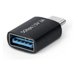 Adattatore computer USB A ad USB C Black USB31CAADGCP - immagine 1