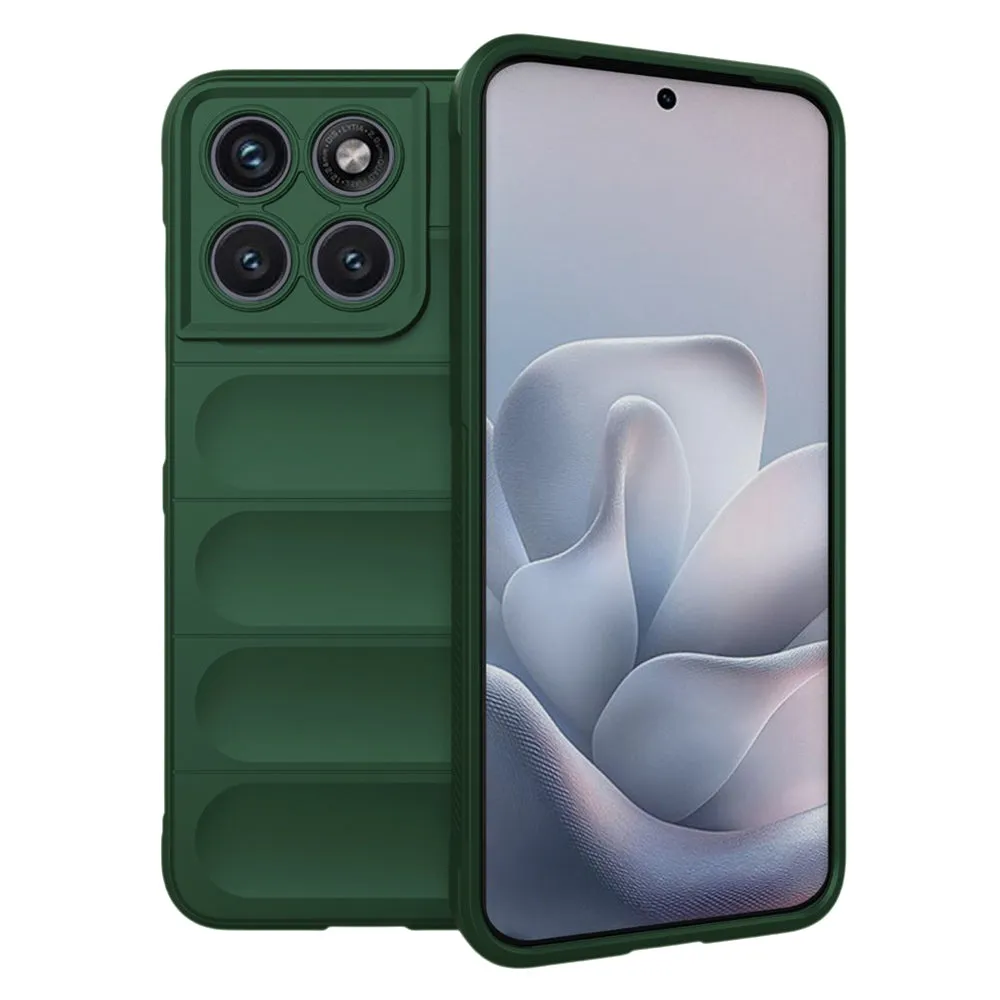 Custodia per Motorola Edge 70 Fusion, Techsuit, Magic Shield, Verde - immagine 1