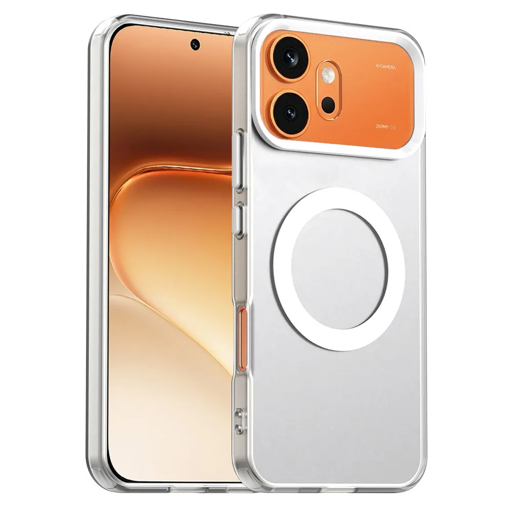 Custodia MagSafe per Honor 600 Pro / 600, Techsuit, CandyCase, Bianca - immagine 1