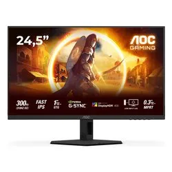 Monitor 24,5" ( IPS 1920x1080 FULL HD 300Hz ) Black 25G4SRE - immagine 1