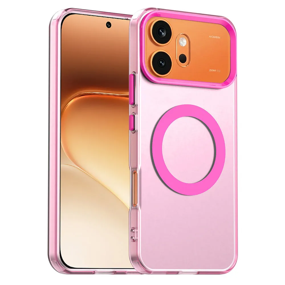 Custodia MagSafe per Honor 600 Pro / 600, Techsuit, CandyCase, Rosa - immagine 1