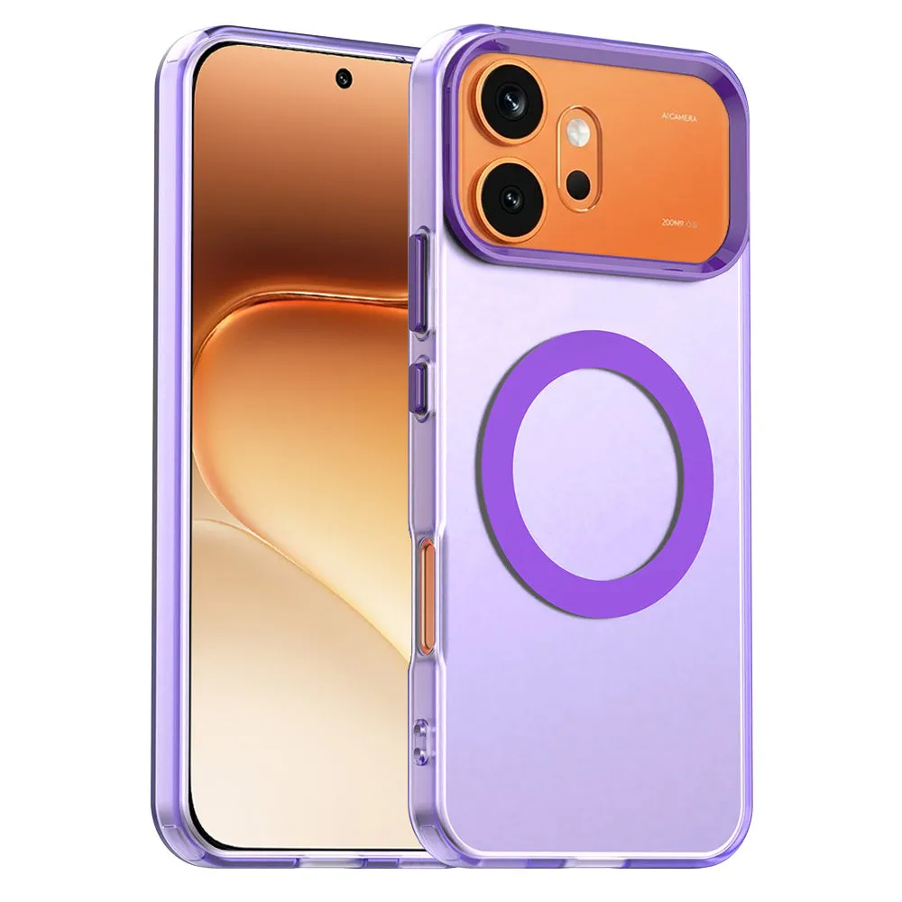 Custodia MagSafe per Honor 600 Pro / 600, Techsuit, CandyCase, Viola - immagine 1