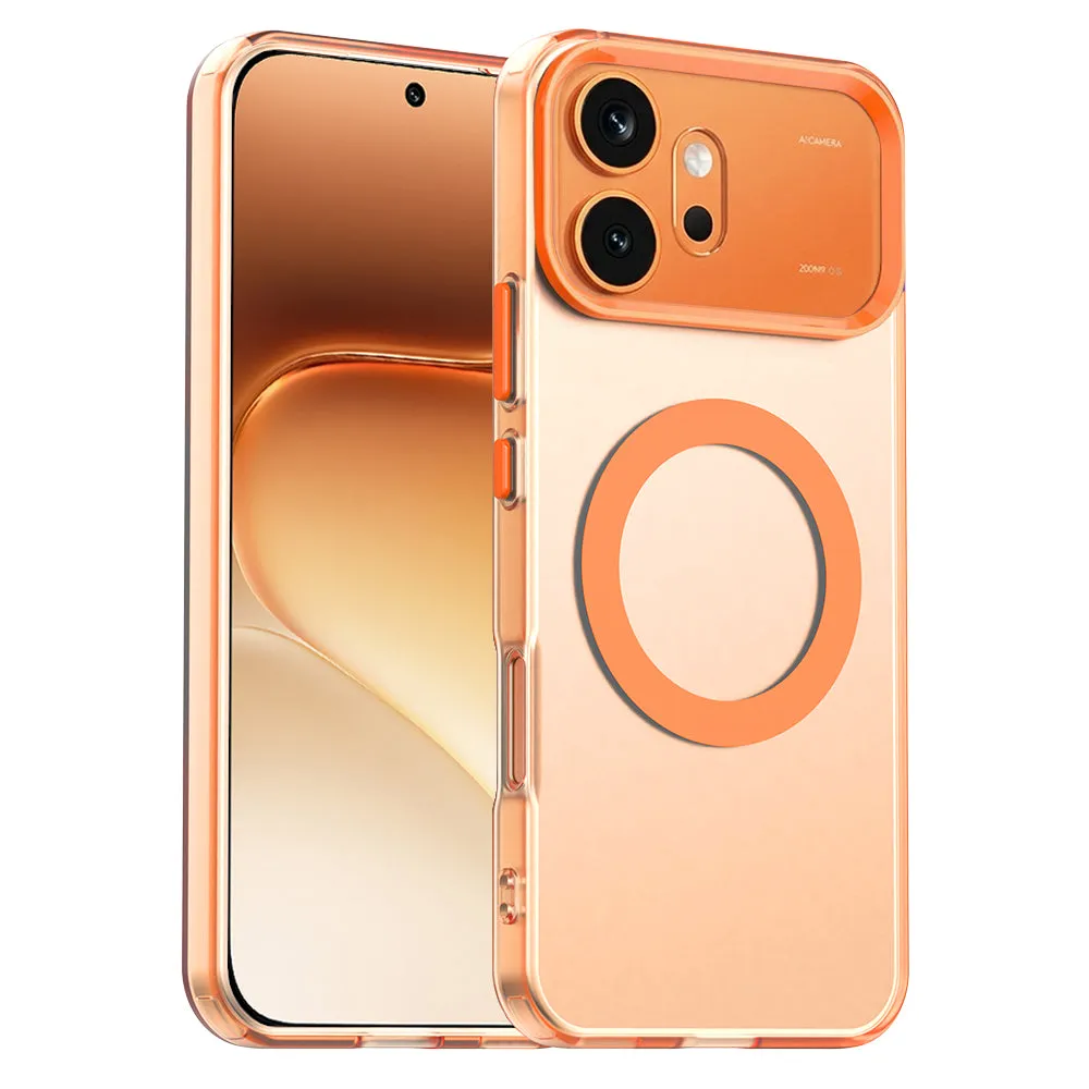 Custodia MagSafe per Honor 600 Pro / 600, Techsuit, CandyCase, Arancione - immagine 1