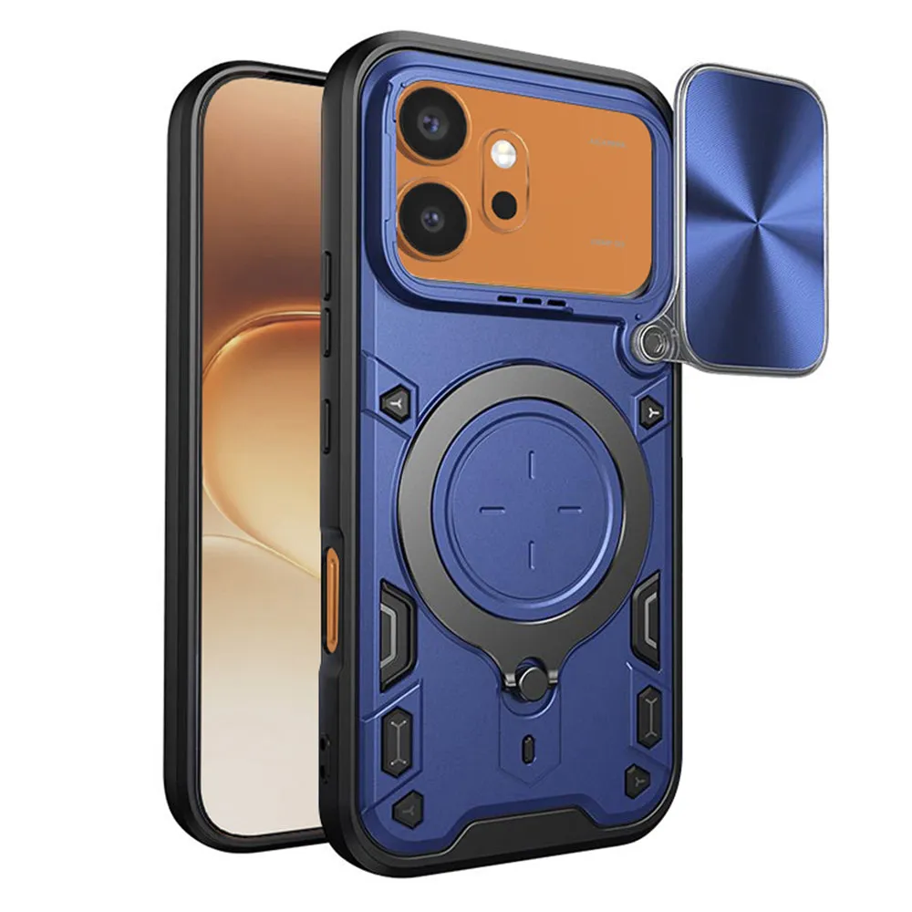 Custodia per Honor 600 Pro / 600, Techsuit, CamGuard Pro, Blu - immagine 1
