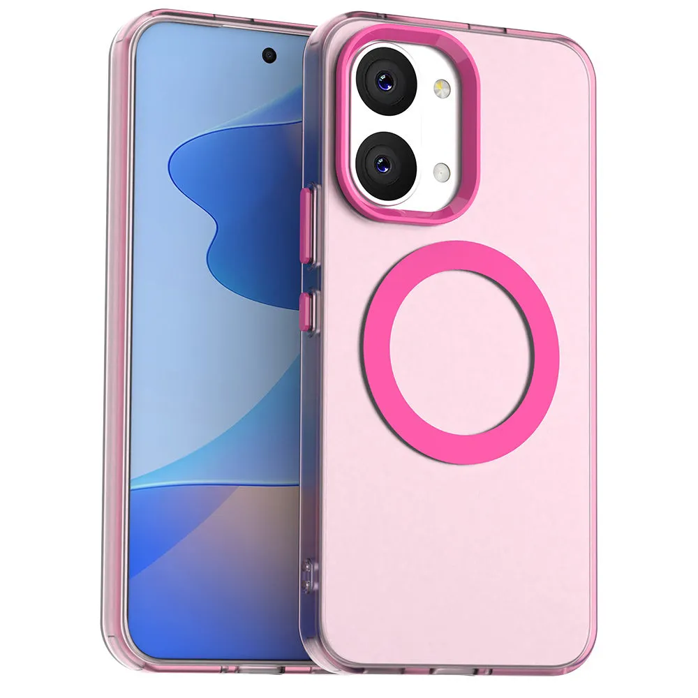 Custodia MagSafe per Xiaomi Poco X8 Pro Max, Techsuit, CandyCase, Rosa - immagine 1