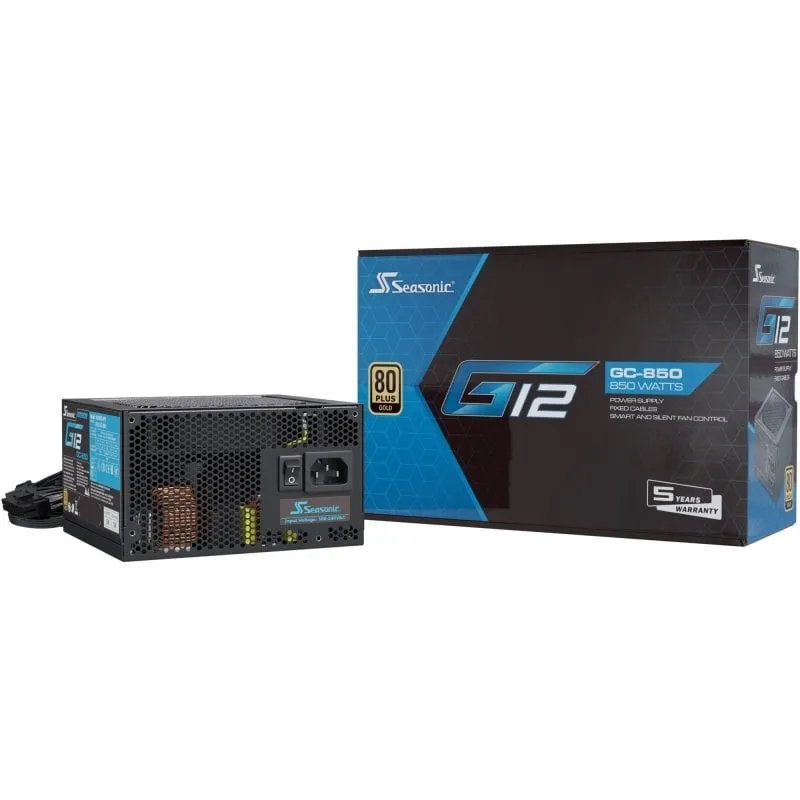 Seasonic G12 GC850 850W 80 Plus Oro - immagine 1