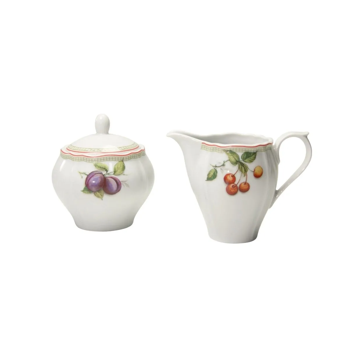 CreaTable Flora Orchard - Set da 2 pezzi per latte e zucchero; multicolore - immagine 1