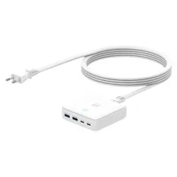 Caricabatterie USB Type-A, USB Type-C 65W GaN White MA DEGAN65 EU W - immagine 1
