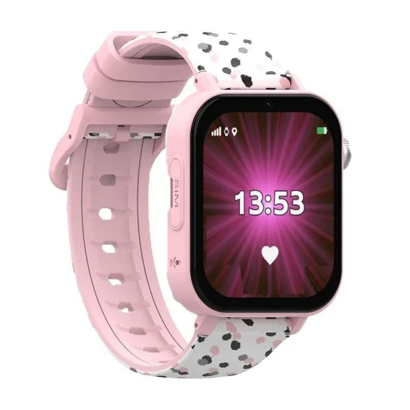 Cefa Toys Hola Watch X Plus 4G GPS 1,85" Touchscreen Rosa Impermeabile IP67 SOS Bambini - immagine 1