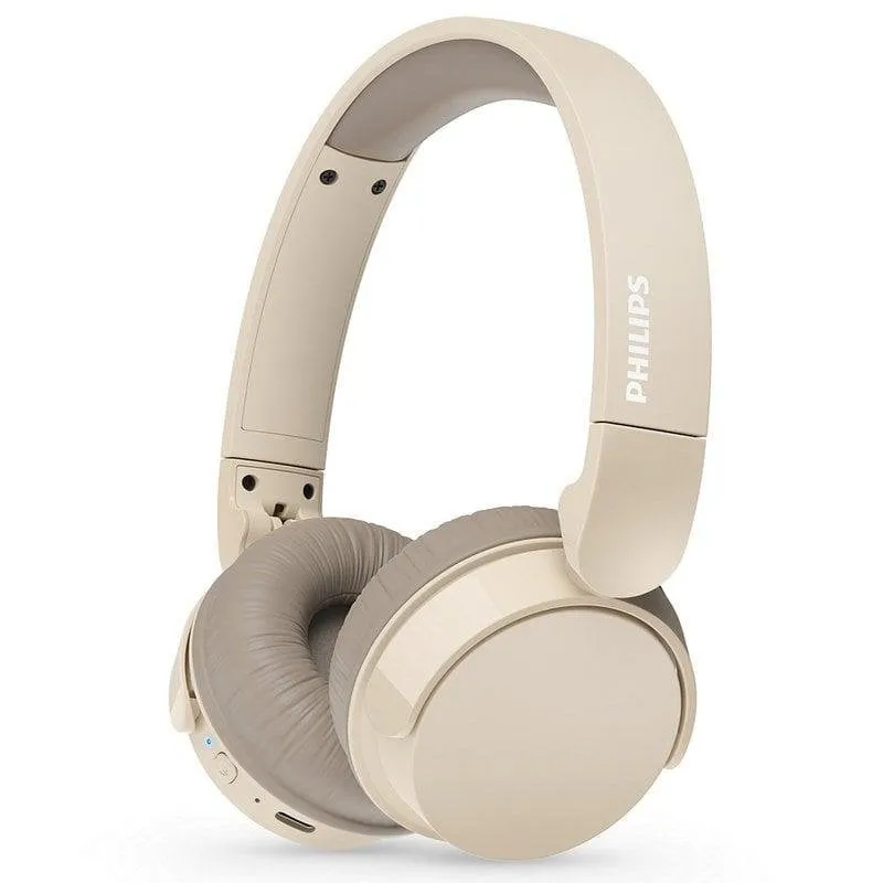 Auricolari Philips TAH3209 Bluetooth pieghevoli, microfono, beige - immagine 1