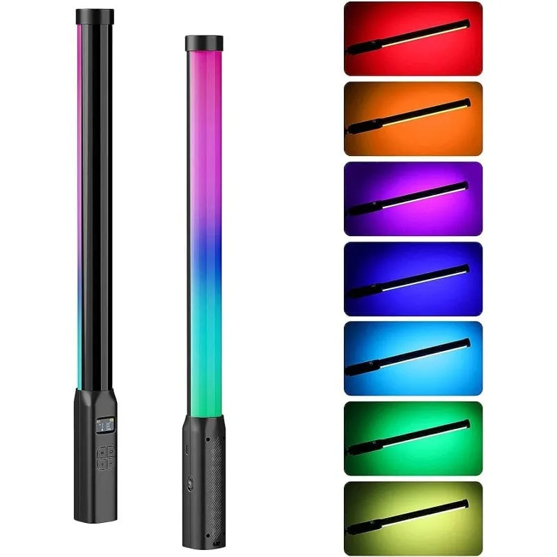 Tubo luminoso Ulanzi VL119 RGB con impugnatura a 360° Ricaricabile 2600Mah - immagine 1