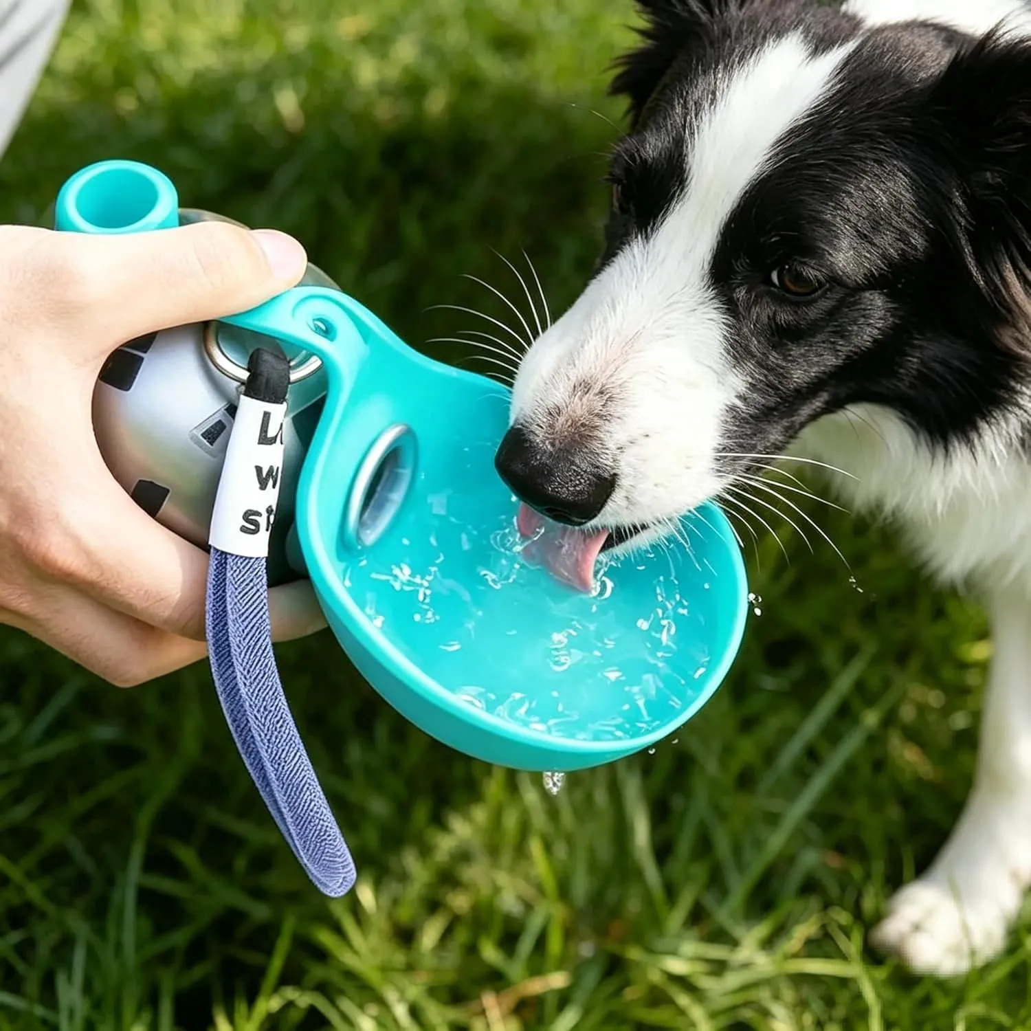 ZUMME Borraccia Cani da Esterno. 304 Acciaio Inox Borraccia per Cani 285ml - immagine 8