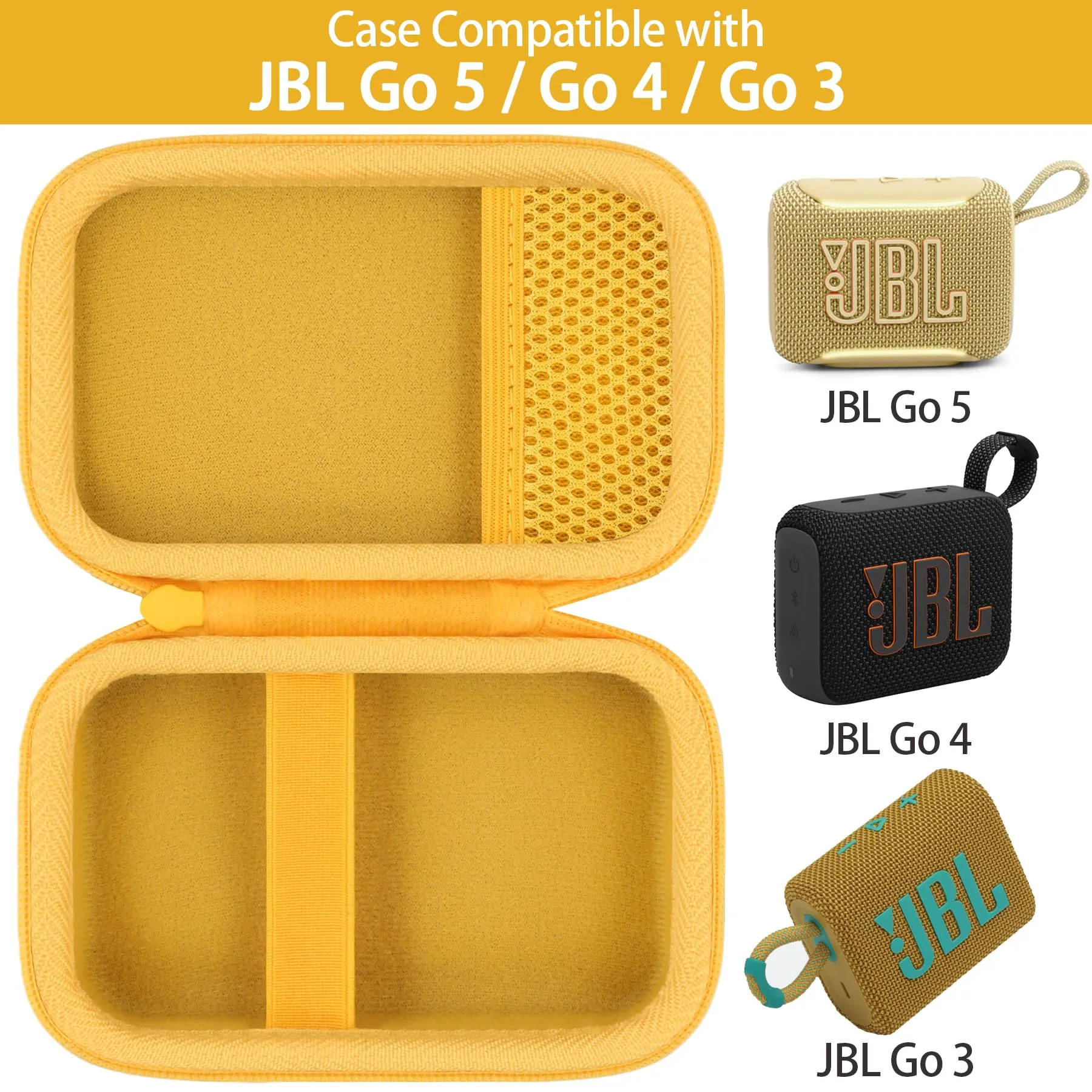 co2CREA Custodia Compatibile con JBL Go5/ 4/3 Altoparlante Bluetooth - immagine 2