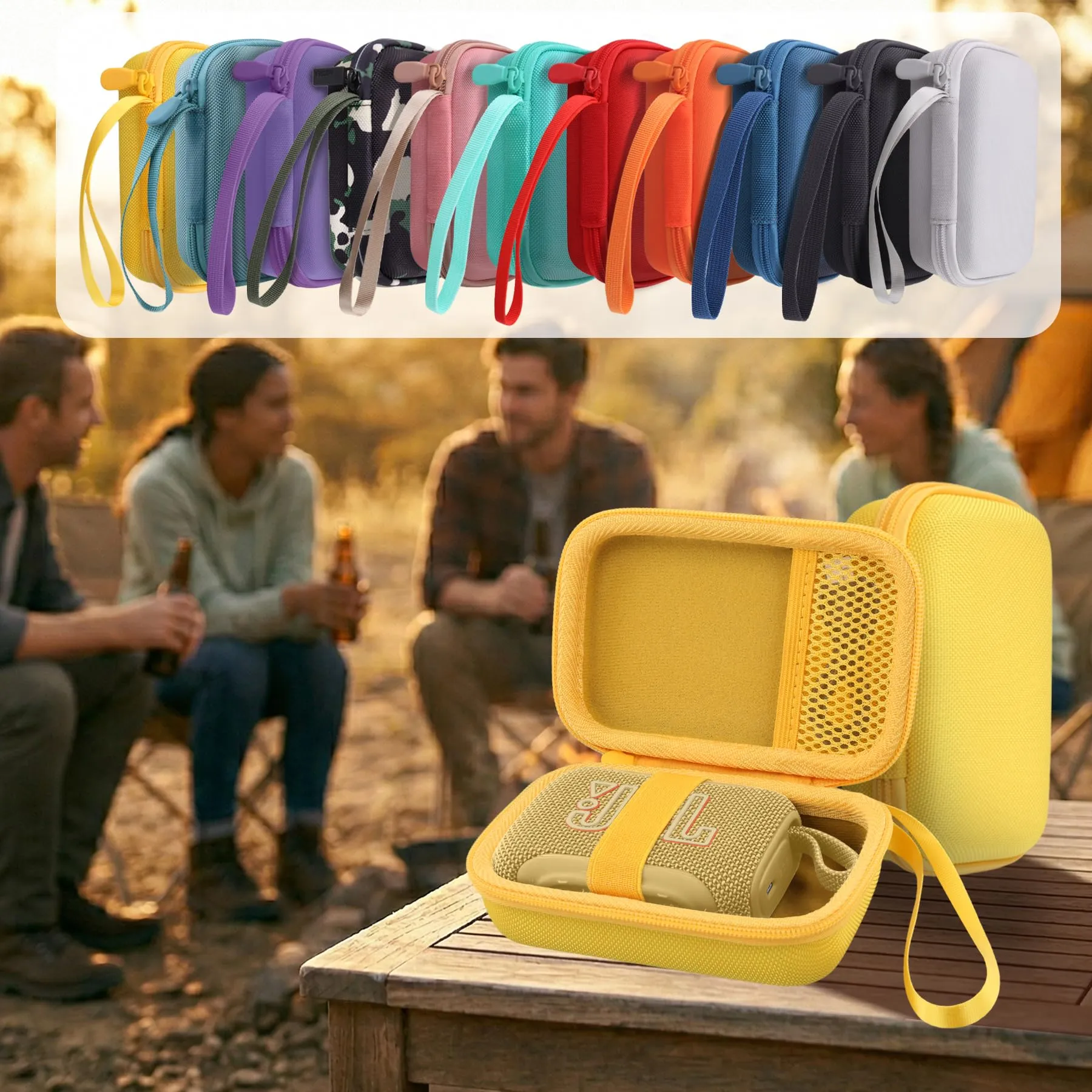 co2CREA Custodia Compatibile con JBL Go5/ 4/3 Altoparlante Bluetooth - immagine 9
