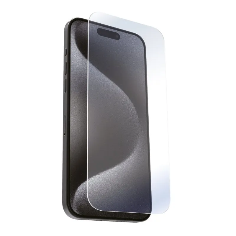 Muvit For Change Recycletek Pellicola protettiva compatibile con vetro temperato piatto Apple iPhone 16 Pro - immagine 1