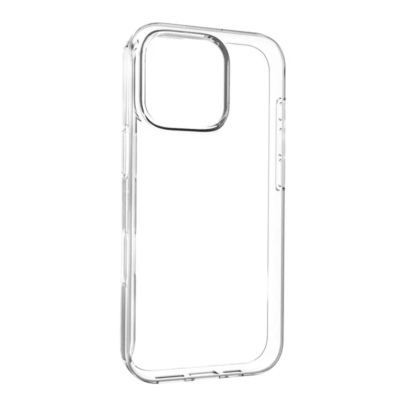 Custodia Muvit For Change Recycletek Compatibile con Apple iPhone 16 Pro Trasparente - immagine 1