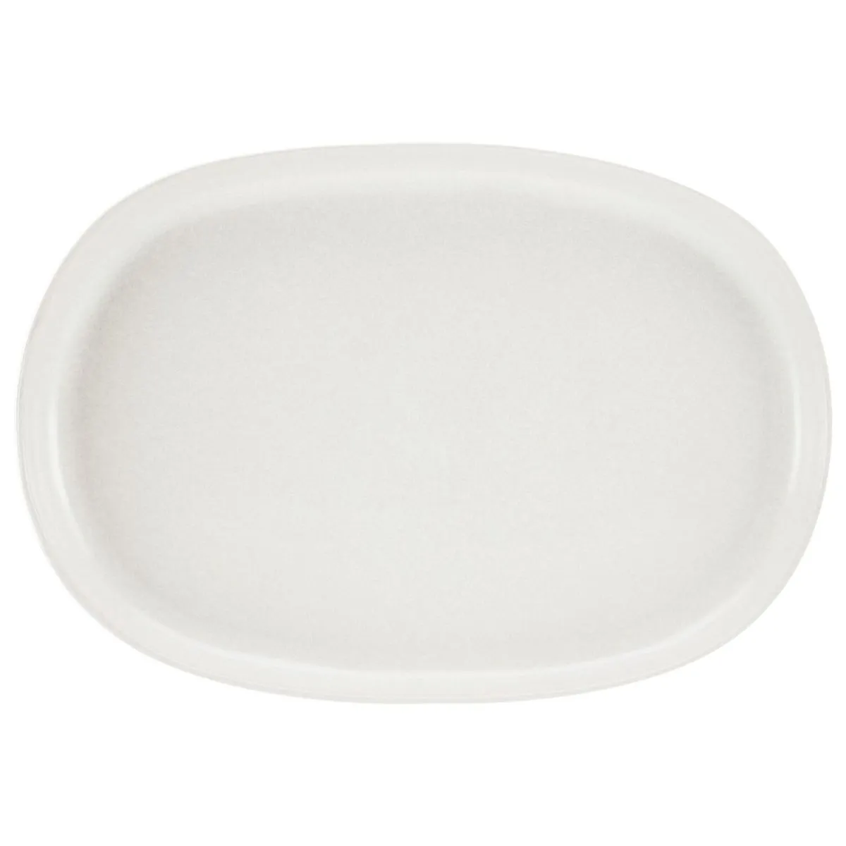 CreaTable Uno - Piatto da portata ovale; 33x23x2.5 cm (LxLxH); bianco; ovale - immagine 1