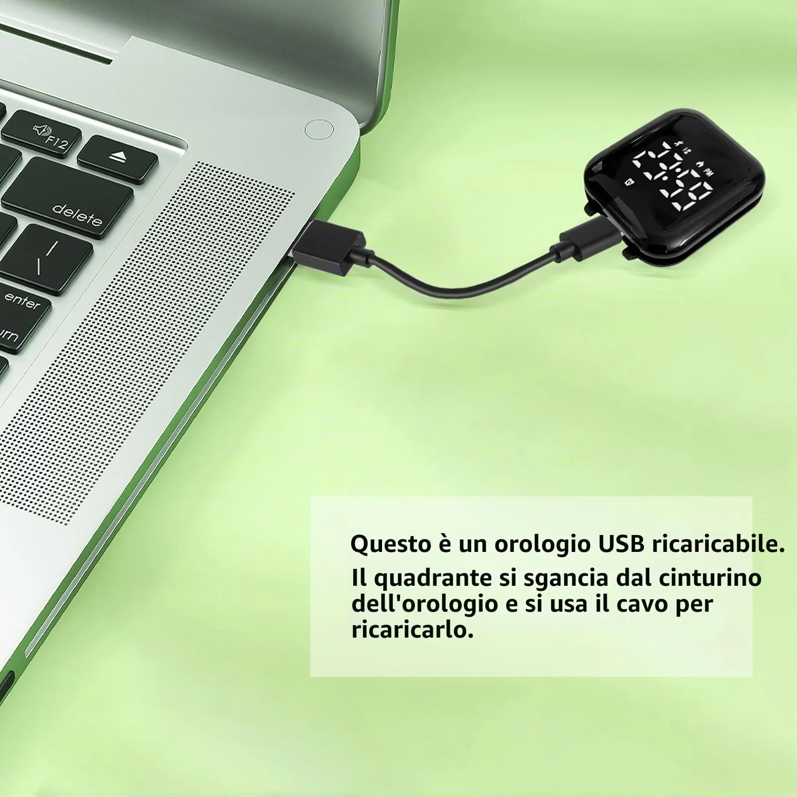 aswan watch Orologio Digitale Bambina Bambino con Contapassi,Calorie e Distanza senza App,Sveglia, Cronometro, Data, Luce-Orologio da polso Ragazza Ragazzo con Cinturino in Silicone - immagine 4