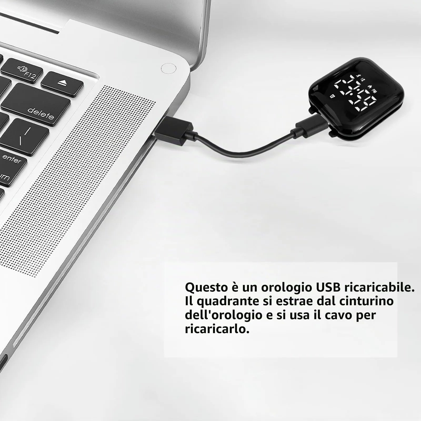 aswan watch Orologio Digitale Bambina Bambino con Contapassi,Calorie e Distanza senza App,Sveglia, Cronometro, Data, Luce-Orologio da polso Ragazza Ragazzo con Cinturino in Silicone - immagine 4