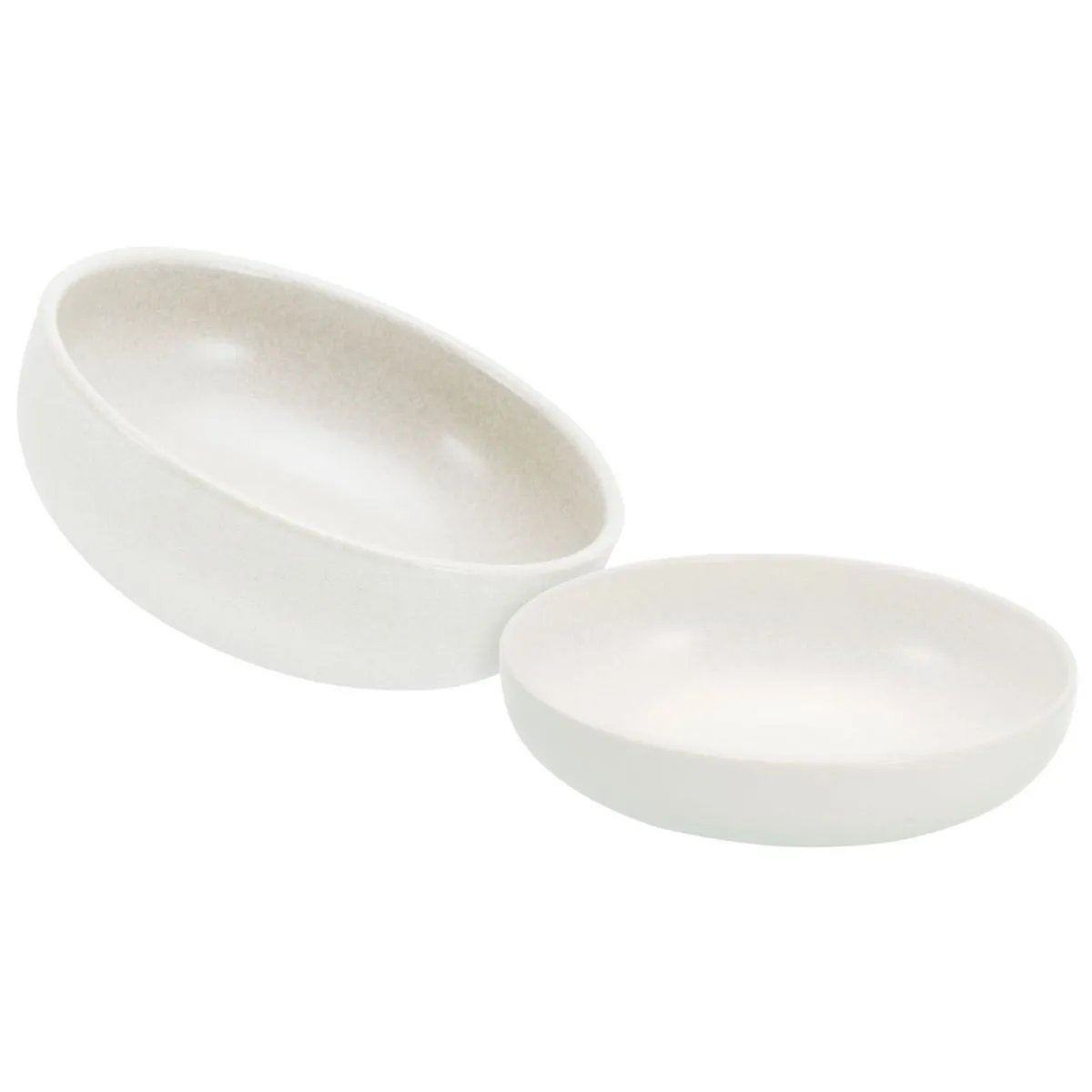CreaTable Uno - Set di insalate da 2 pezzi; 2000 ml; bianco - immagine 1